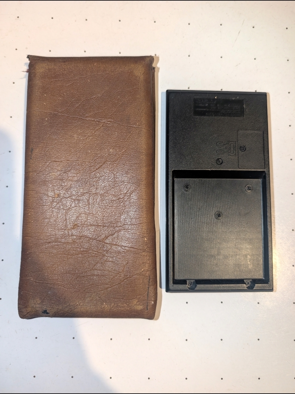 Casio fx-250D Scientific Calculator in Black with Brown Case - Picture 2 of 2